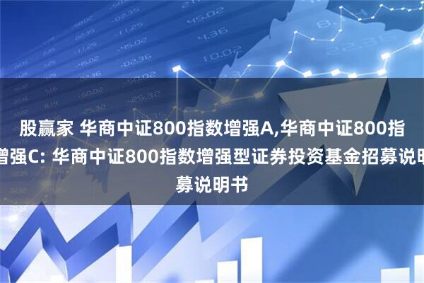 股赢家 华商中证800指数增强A,华商中证800指数增强C: 华商中证800指数增强型证券投资基金招募说明书